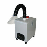 Heavy Duty 2 Station with 2 Arms Solder & Rhodium Fume Extractor