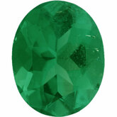 Oval Genuine Emerald (Black Box)