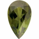 Pear Genuine Green Tourmaline (Notable Gems®)