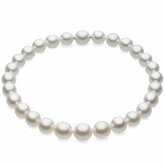 South Sea Cultured Pearl Strands-Oval Graduated White Paspaley