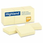 Highland&trade; Self-Stick Notes, Box of 12