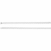 Sterling Silver Link Ring Chain 6.25mm