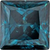 Square Fancy Blue Stuller Lab-Created Moissanite™