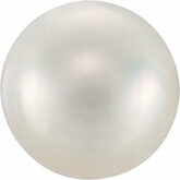 Round White Mabe Cultured Pearls
