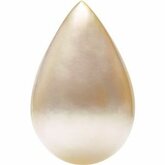 Pear White Mabe Cultured Pearls