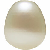 Oblong/Near Round White Freshwater Cultured Pearls