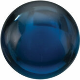 Round Genuine Blue Sapphire