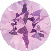 Round Genuine Pink Sapphire