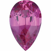 Pear Lab Created Pink Sapphire