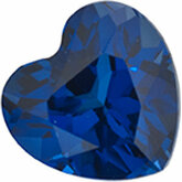 Heart Lab Created Blue Sapphire
