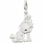 Charming Animals&trade; Poodle Charm
