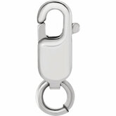 8.5x3.25mm Lightweight Lobster Clasp with Jump Ring