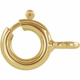 4.0mm Spring Ring with Closed Jump Ring