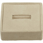 Square Single Ring Magnetic Insert Suede Display