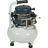 Silentaire Air Compressor, 4 gal, 1/2hp