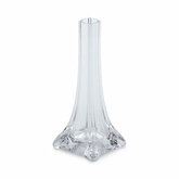 Clear Glass Tapered Bud Vase