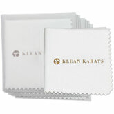 8X8 Klean Karats Untreated & Printed Chamois- Bulk Pack 50