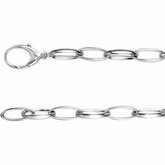 Oval Link Chain 7.25mm