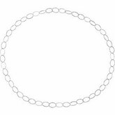Sterling Silver Endless Chain 13mm