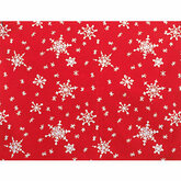 Red Snowflake Gift Wrap - 7 1/2" x 150'
