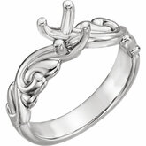 Sculptural Engagement Ring or Mounting