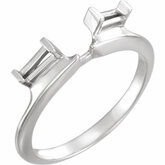 Diamond Accented Ring Wrap or Mounting