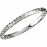 Hand-Engraved 2mm Comfort-Fit Band