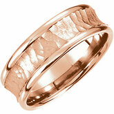 Fancy 7.5mm Carved Band