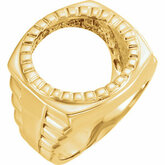 Gents Coin Ring