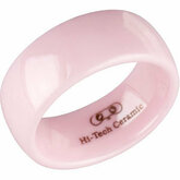 Ceramic Couture&trade; 8mm Domed Band