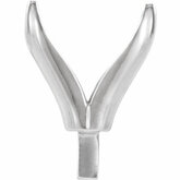 Oval 4-Prong Claw Peg Setting