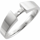Cathedral Engagement Base Remount or Matching Band