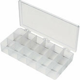 18 Compartment Plastic Storage Box
