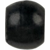 2.5x1.5mm Black Crimp Beads
